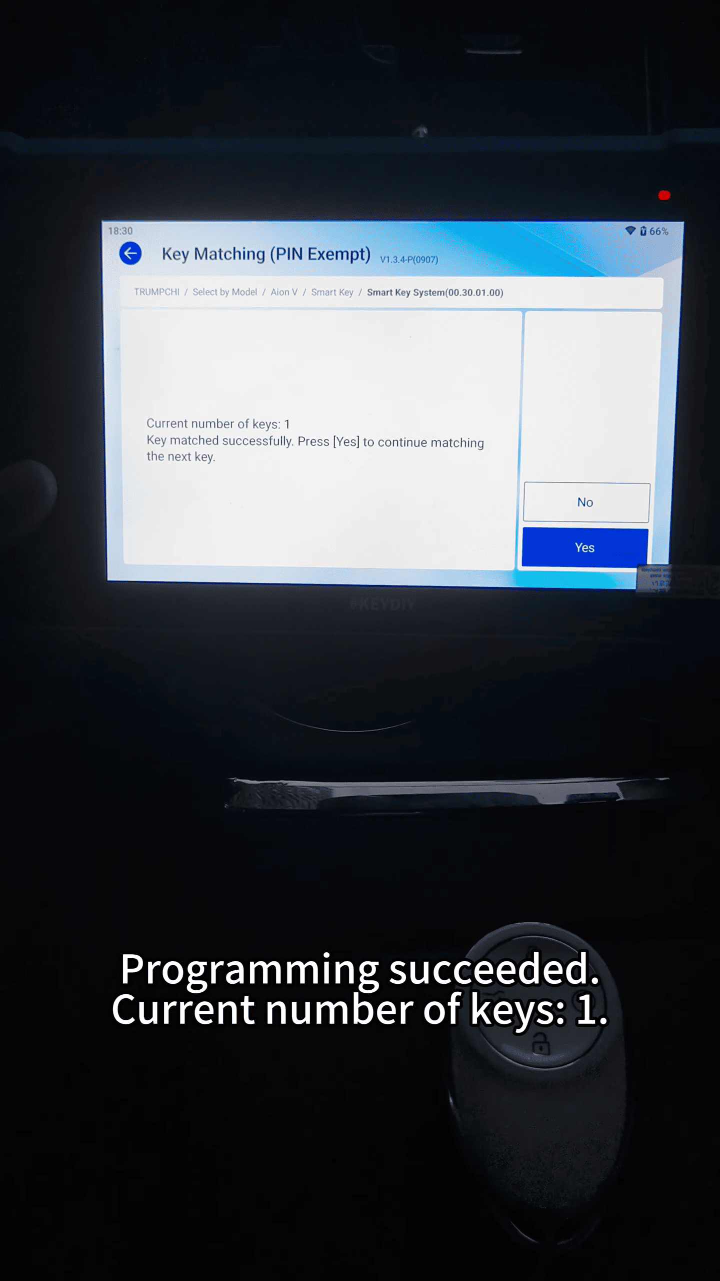KEYDIY KD X6 Programs 2024 AION V Smart Keys Without PIN 5