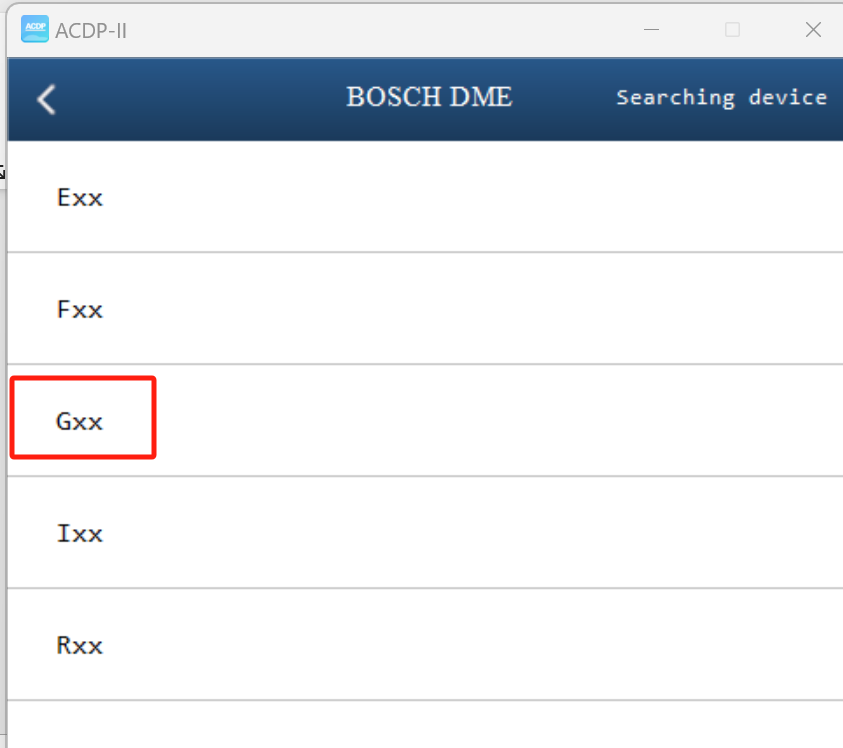 Yanhua ACDP BMW B48 DME “Entering Safe Mode Error” Solution 5