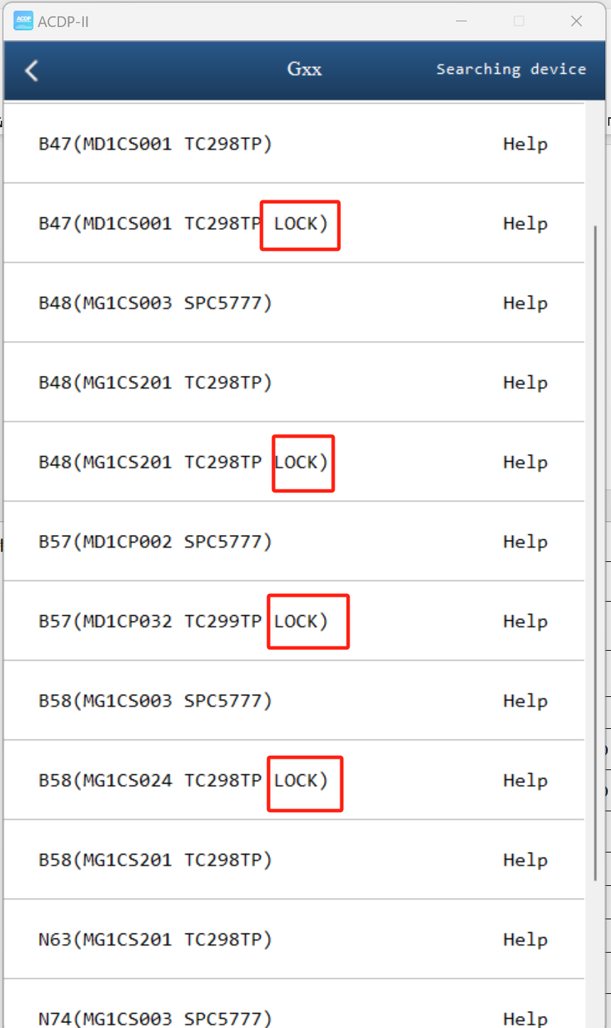 Yanhua ACDP BMW B48 DME “Entering Safe Mode Error” Solution 6