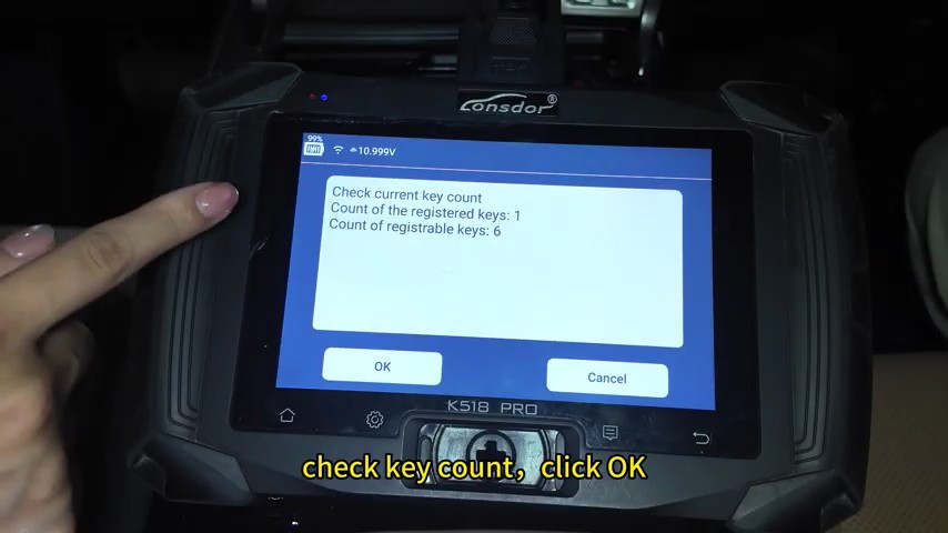 lonsdor k518 pro 2026 lexus rx350h 8a b6 key add guide 7