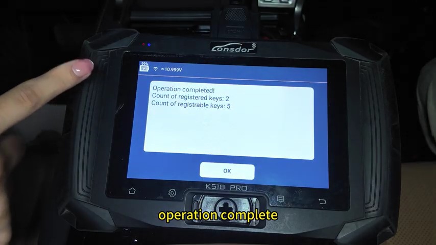 lonsdor k518 pro 2026 lexus rx350h 8a b6 key add guide 9