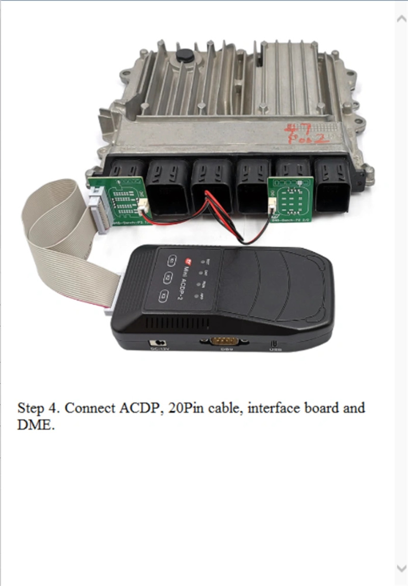 yanhua acdp2 bmw b48 b58 read write 5