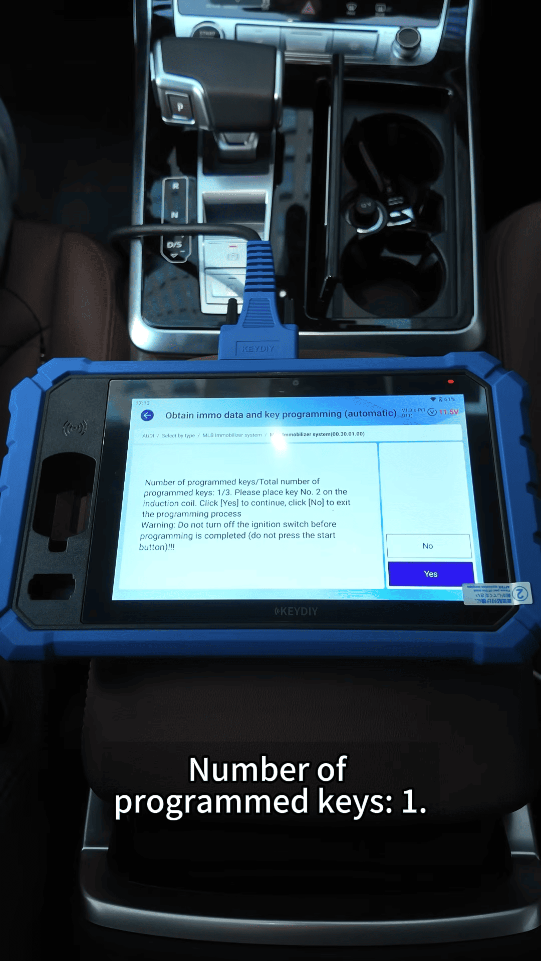 KEYDIY KD X6 Audi MLB Key Programming Guide 10