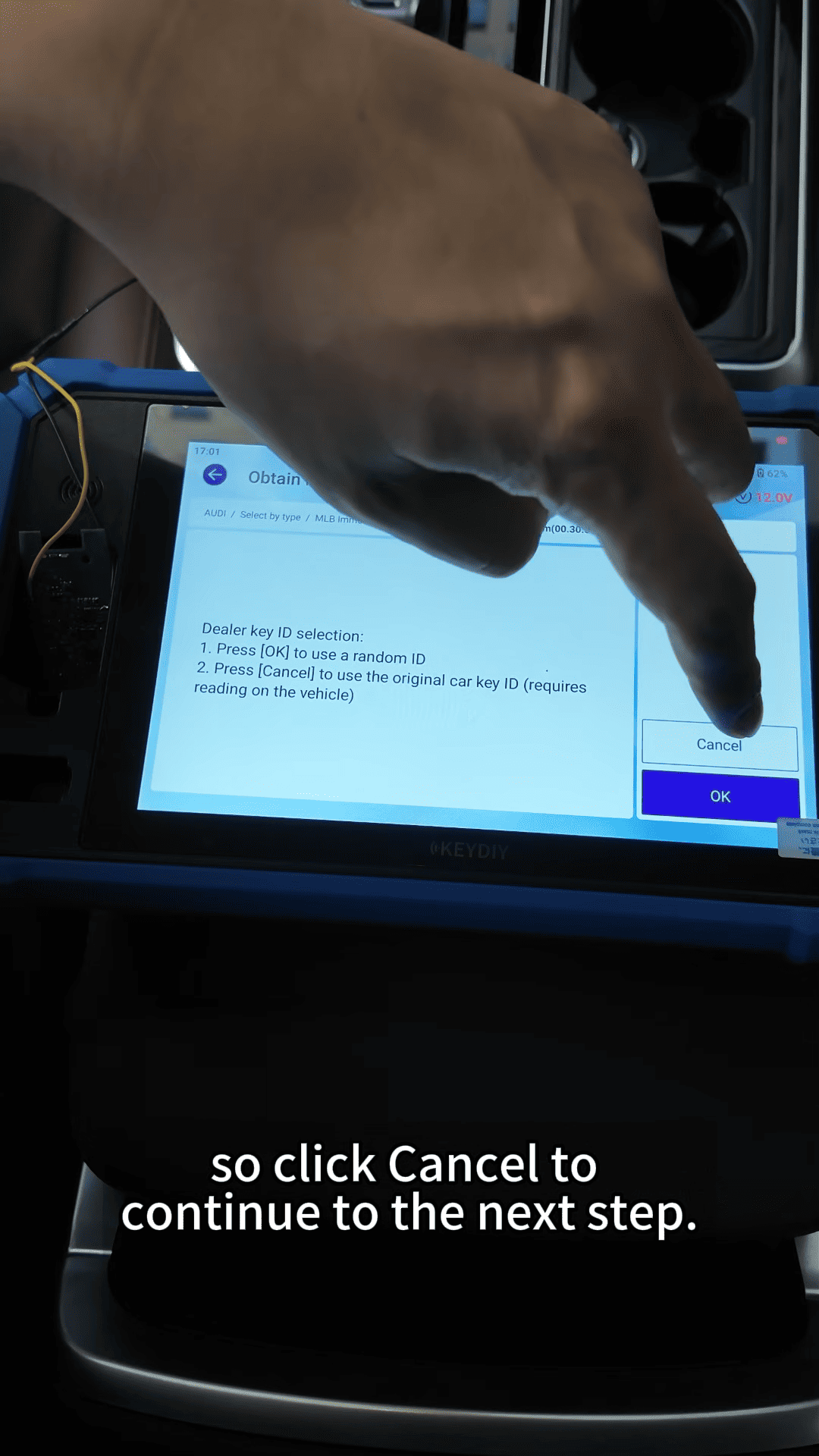 KEYDIY KD X6 Audi MLB Key Programming Guide 5