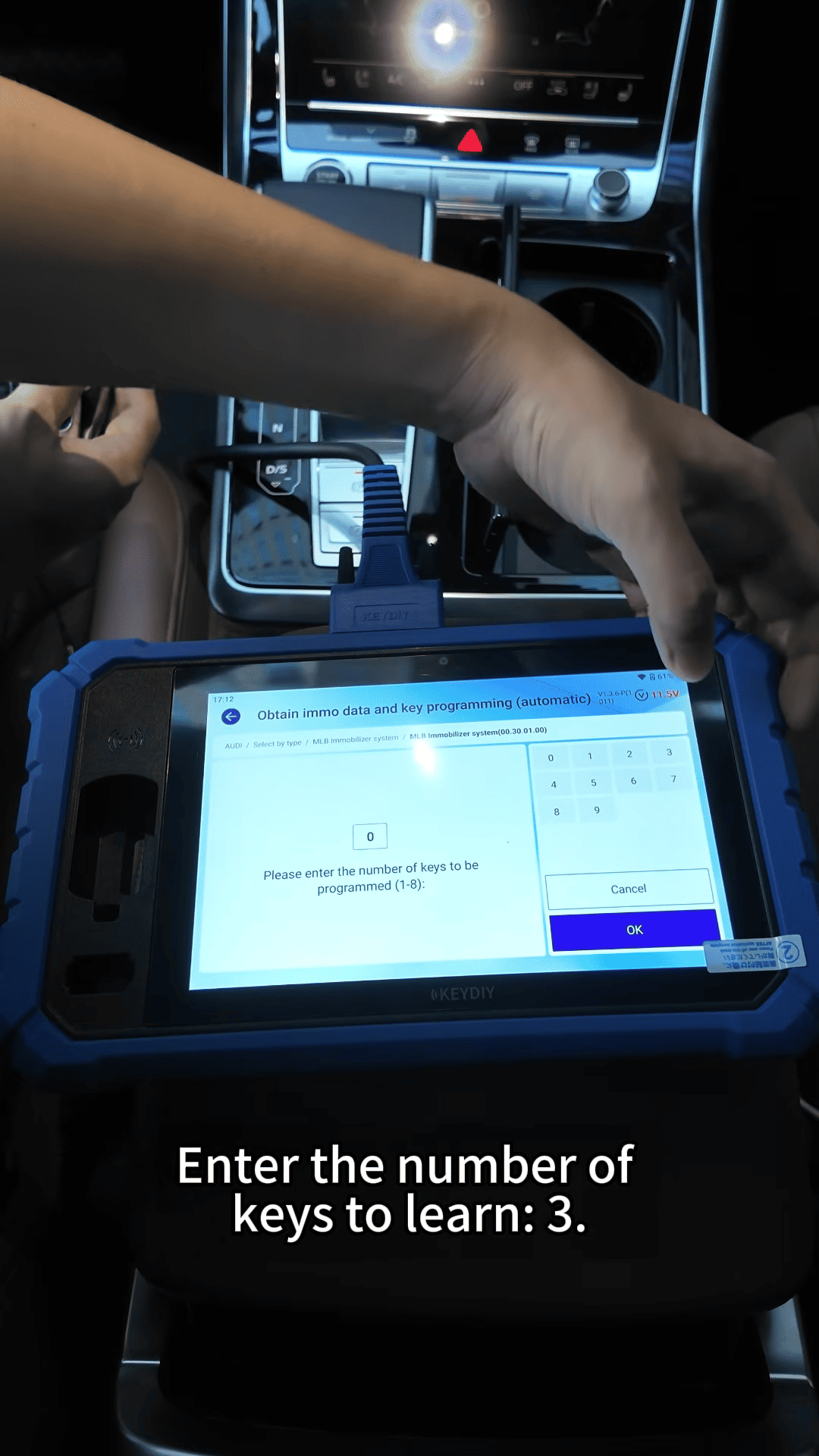 KEYDIY KD X6 Audi MLB Key Programming Guide 8