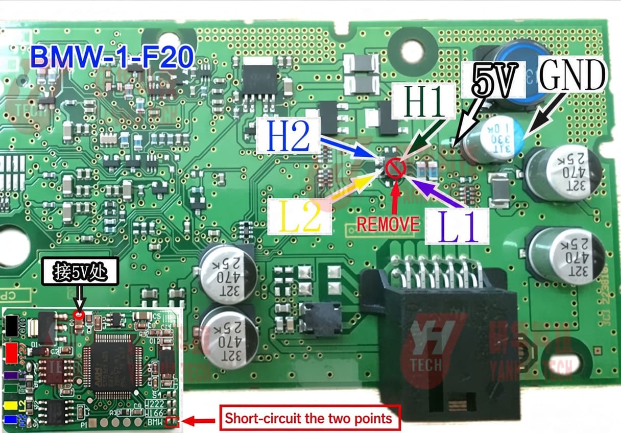 BMW 1 Series F20 Instrument Cluster