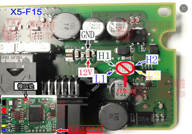 BMW X5 F15 Instrument Cluster