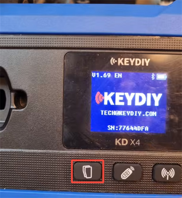 change keydiy kd x4 language 1
