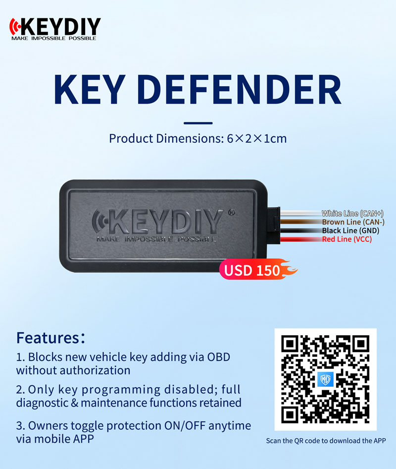 KEYDIY Key Defender